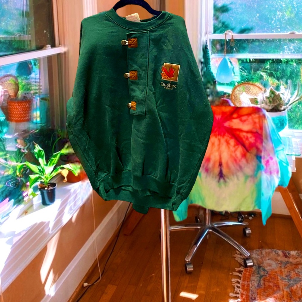 Québéc Vintage Babydoll Henley ☁︎